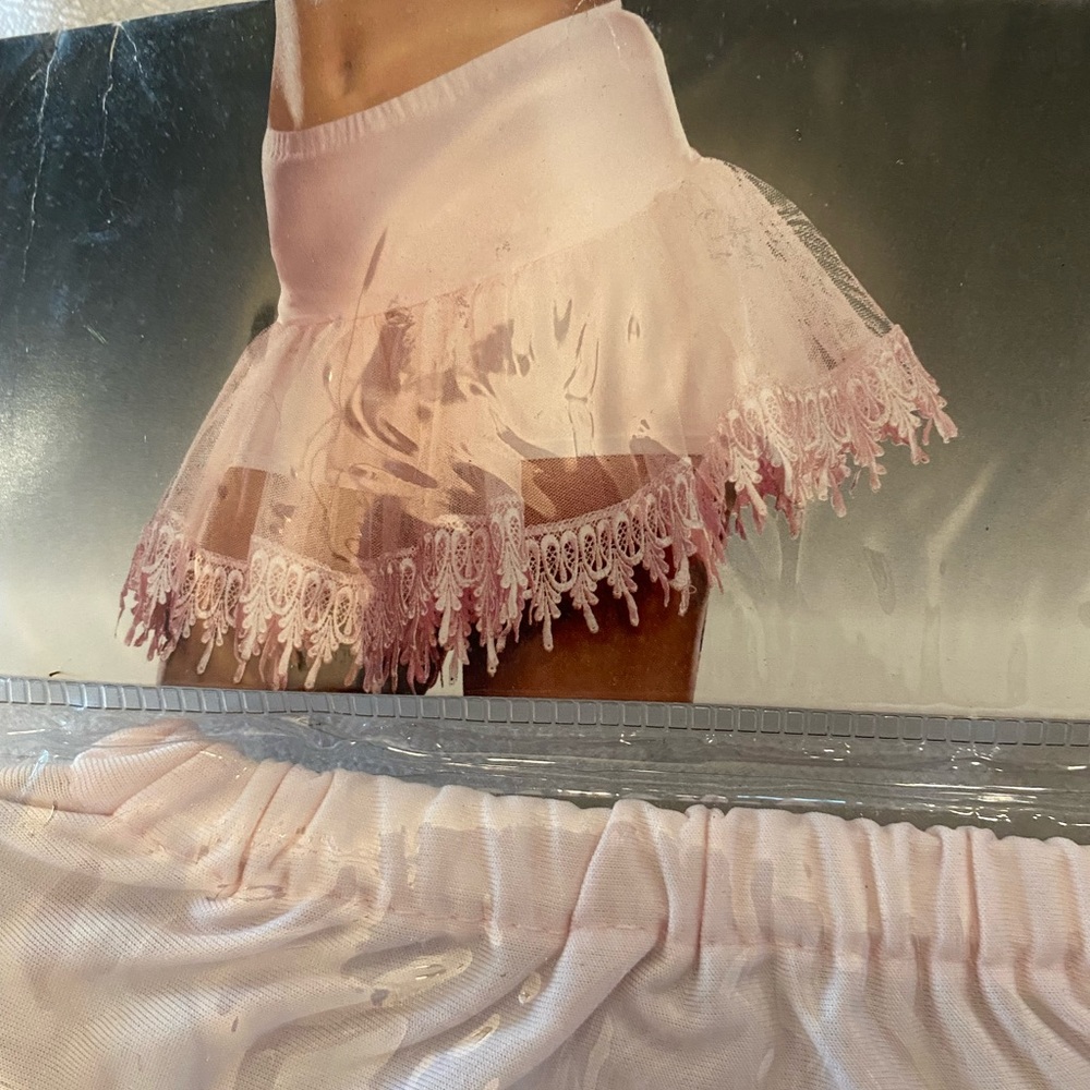 Costume petticoat with lace trim